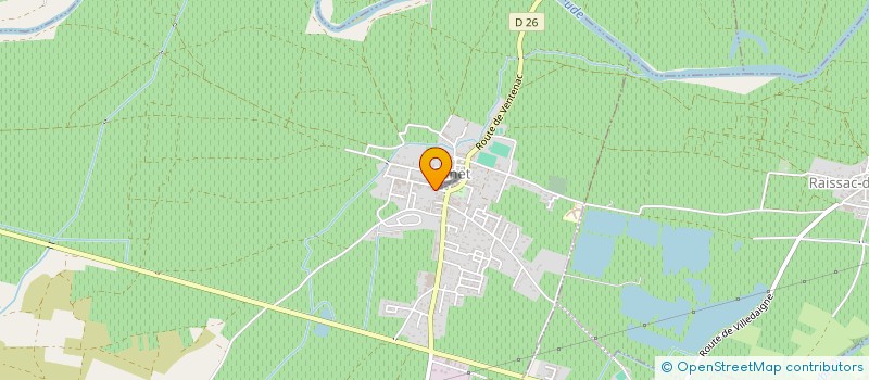 localisation de l'entreprise MADAME MICHELLE ROUANET  TOUROUZELLE