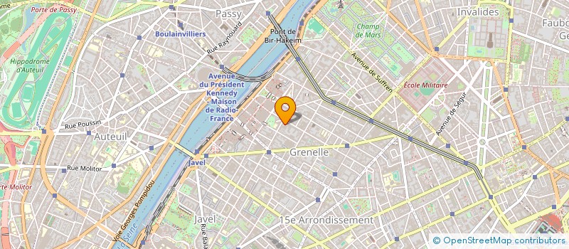 localisation de l'entreprise MADAME MICHELLE ROUILLARD  PARIS