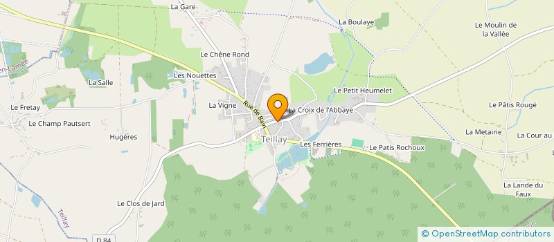 localisation de l'entreprise MADAME MICHELLE SACQUET à TEILLAY
