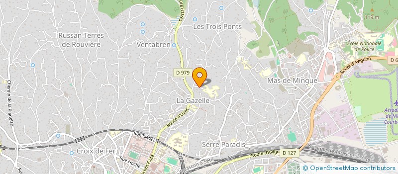 localisation de l'entreprise MADAME MICHELLE SALINAS  NIMES