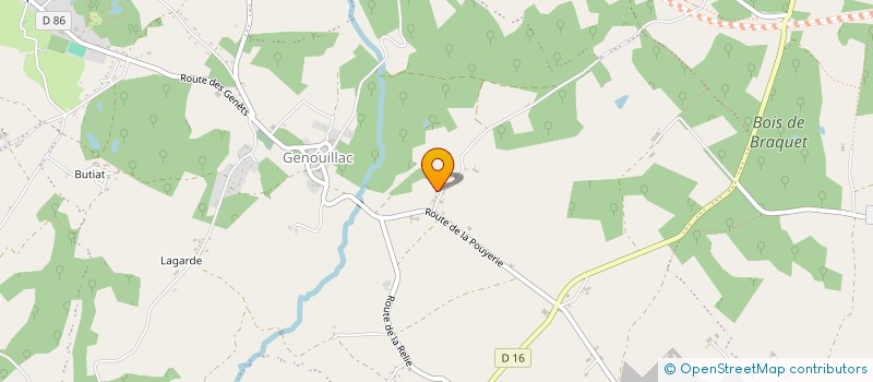 localisation de l'entreprise MADAME MICHELLE SALLIS à TERRES-DE-HAUTE-CHARENTE