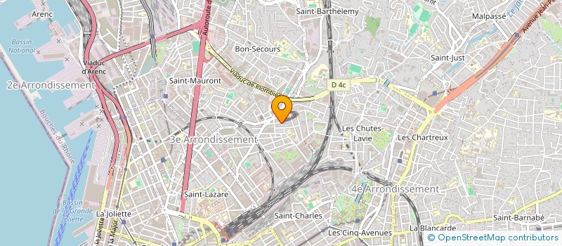 localisation de l'entreprise MADAME MICHELLE SALORD à MARSEILLE