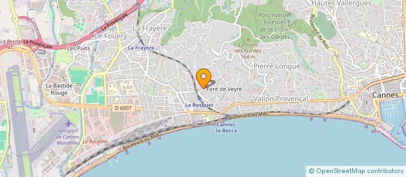 localisation de l'entreprise MADAME MICHELLE SALZMAN à CANNES