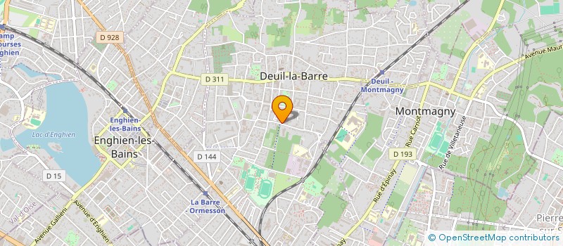 localisation de l'entreprise MADAME MICHELLE SAN MIGUEL  DEUIL-LA-BARRE