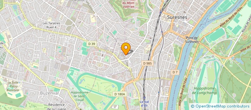 localisation de l'entreprise MADAME MICHELLE SAULNIER à SURESNES
