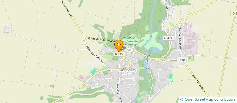 localisation de l'entreprise MADAME MICHELLE SAUZEDDE  LE MEREVILLOIS