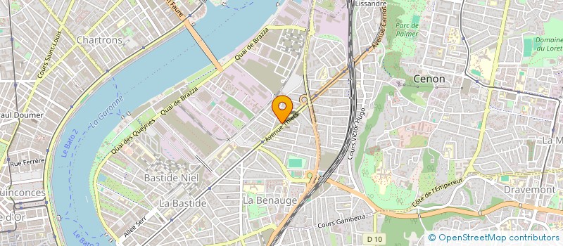 localisation de l'entreprise MADAME MICHELLE SAVARIT  BORDEAUX