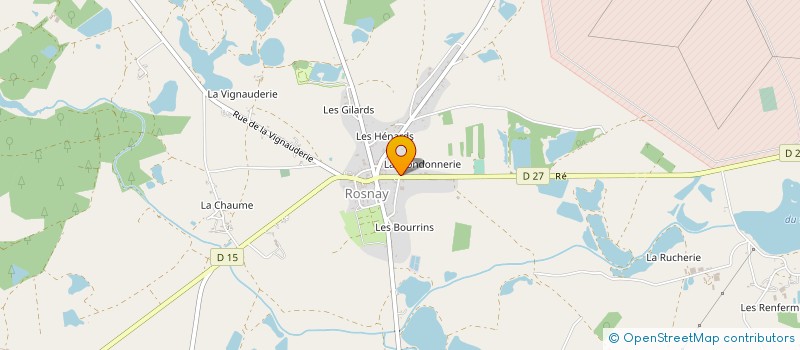 localisation de l'entreprise MADAME MICHELLE SCOARNEC à ROSNAY
