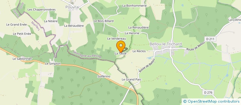 localisation de l'entreprise MADAME MICHELLE SERRANO à POUVRAI