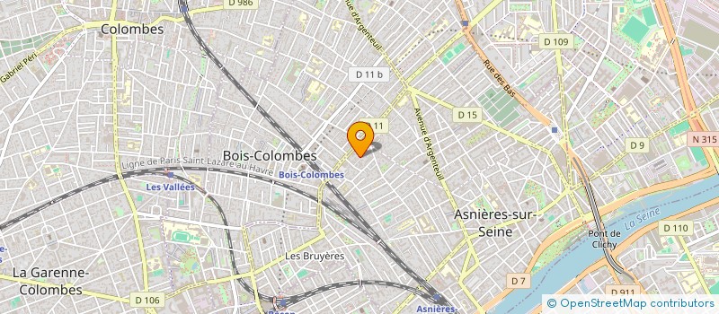 localisation de l'entreprise MADAME MICHELLE SEVIOR à ASNIERES-SUR-SEINE