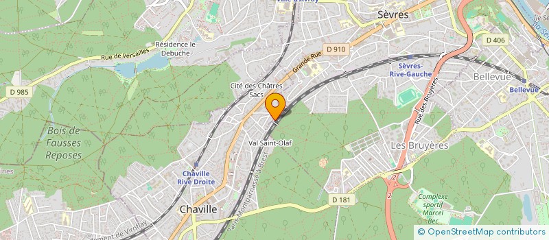 localisation de l'entreprise MADAME MICHELLE SOLIANI à CHAVILLE