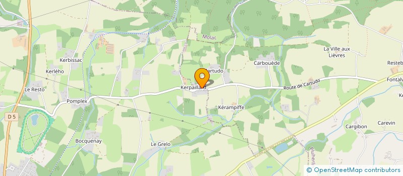 localisation de l'entreprise MADAME MICHELLE SORLET à CADEN