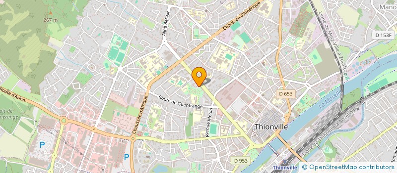 localisation de l'entreprise MADAME MICHELLE STIEBER à THIONVILLE