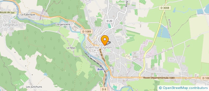 localisation de l'entreprise MADAME MICHELLE VERNIN à BOEN-SUR-LIGNON