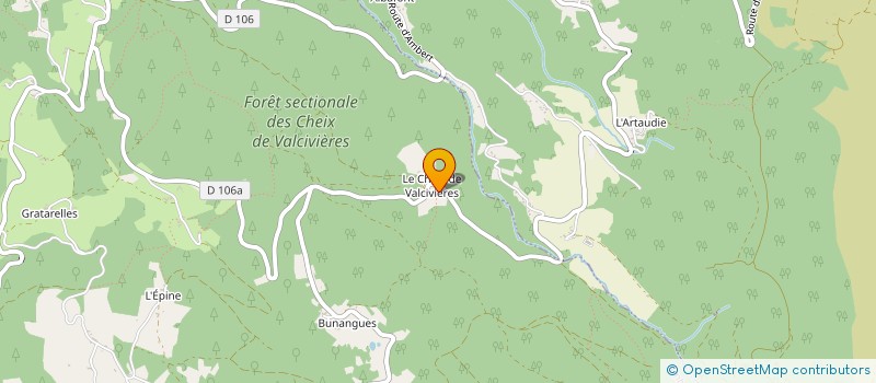 localisation de l'entreprise MADAME MICHELLE VIALATTE  SAINT-FERREOL-DES-COTES