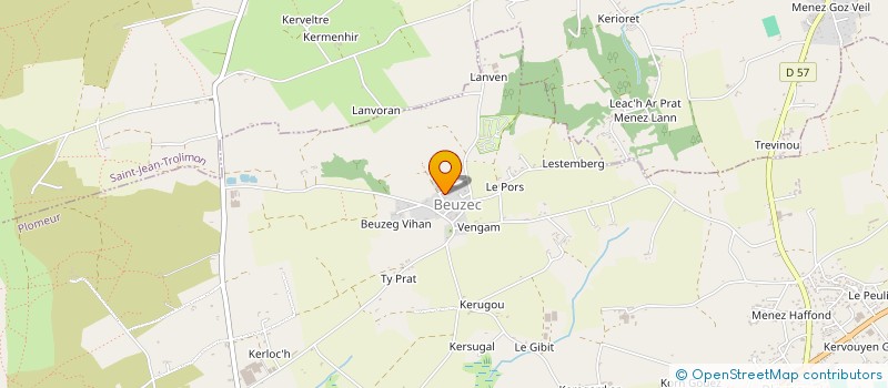 localisation de l'entreprise MADAME MICHELLE VOLANT à PLOMEUR