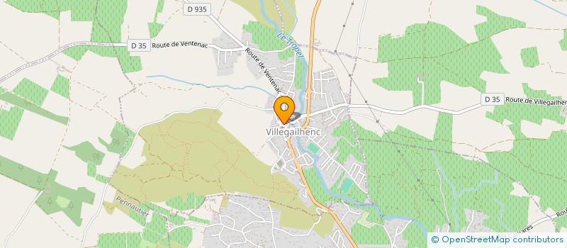 localisation de l'entreprise MADAME MICHELLE WATTS  VILLARDONNEL