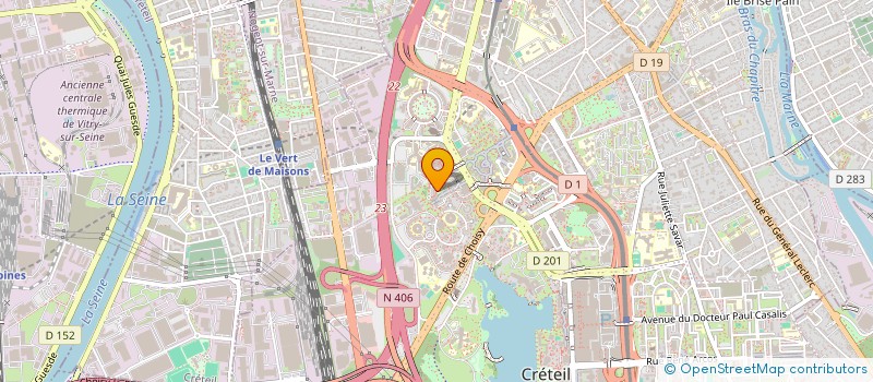 localisation de l'entreprise MADAME MICHELLE XIE  CRETEIL