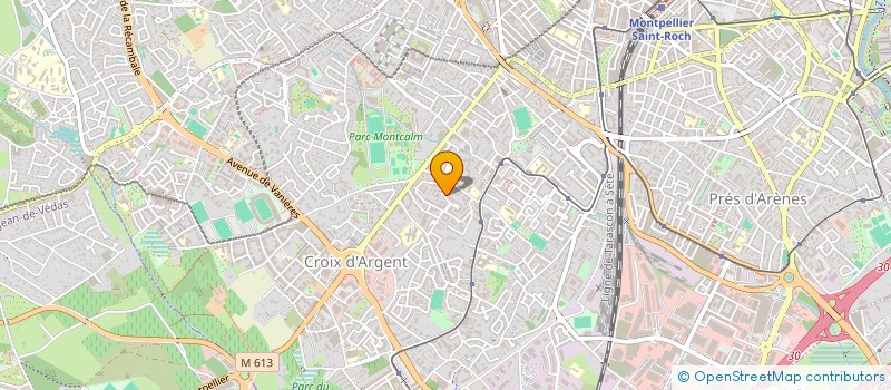 localisation de l'entreprise MADAME MICHELLLE PERROTTE à MONTPELLIER