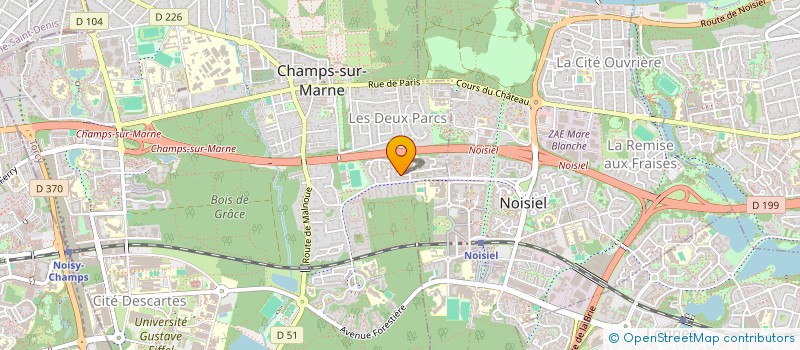localisation de l'entreprise MADAME MICKAEL GERARD à CHAMPS-SUR-MARNE