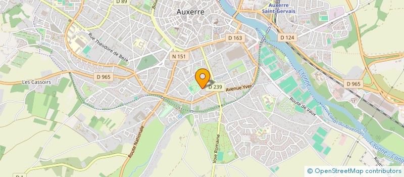 localisation de l'entreprise MADAME MICKAELA BOIVEAU à AUXERRE