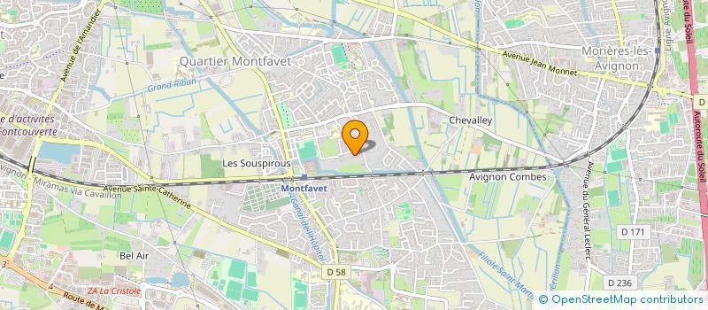localisation de l'entreprise MADAME MICKAELA DELEAU  AVIGNON