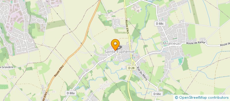 localisation de l'entreprise MADAME MICKAELA STEPRAT  SAINTE-EUPHEMIE