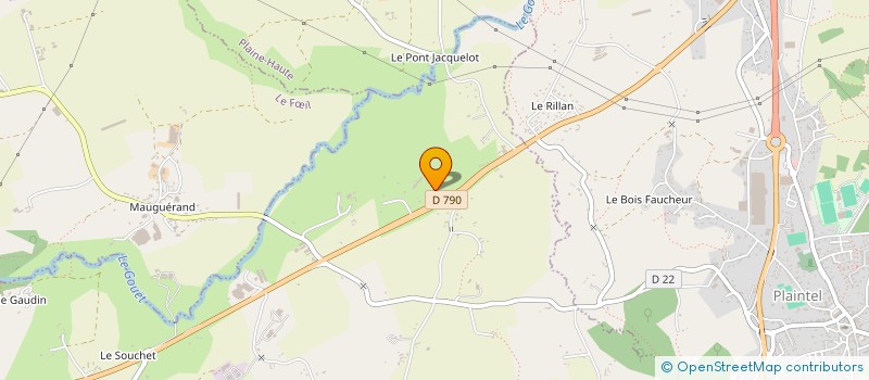 localisation de l'entreprise MADAME MICKAELE CORBINAIS  SAINT-BRANDAN