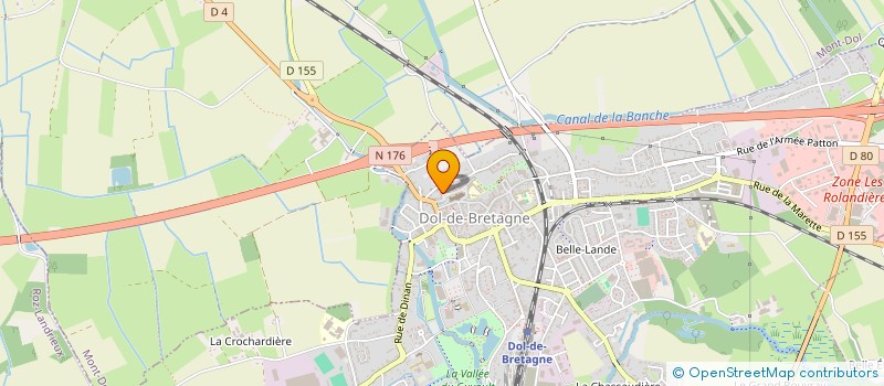 localisation de l'entreprise MADAME MICKAELE GASCOIN  DOL-DE-BRETAGNE