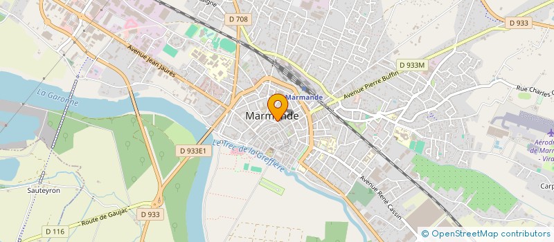 localisation de l'entreprise MADAME MICKAELLE CHEVE à MARMANDE