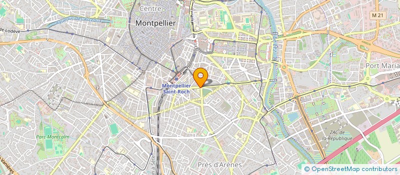 localisation de l'entreprise MADAME MICKAELLE LAPIERRE à MONTPELLIER