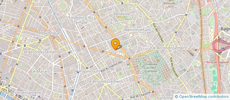 localisation de l'entreprise MADAME MICOL BORGOGNO  PARIS