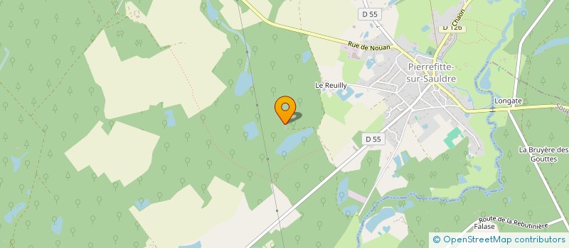 localisation de l'entreprise MADAME MIDIAM SILVA CARDOSO à PIERREFITTE-SUR-SAULDRE
