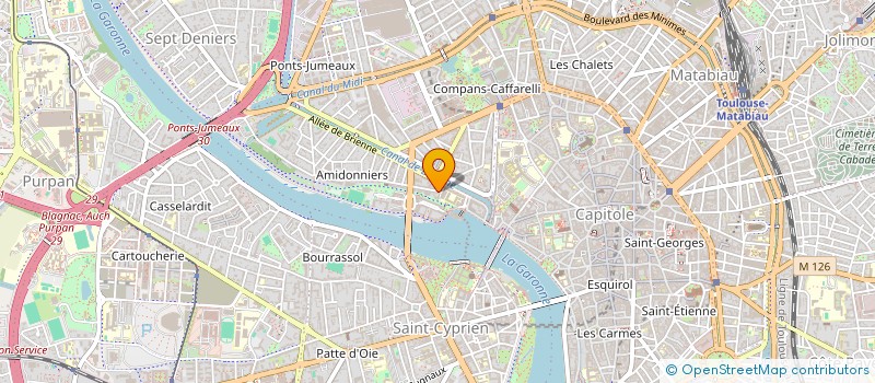 localisation de l'entreprise MADAME MIDLAND BRUNO à TOULOUSE