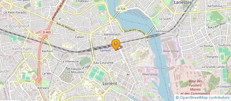 localisation de l'entreprise MADAME MIDORI STACHOWIAK  LORIENT