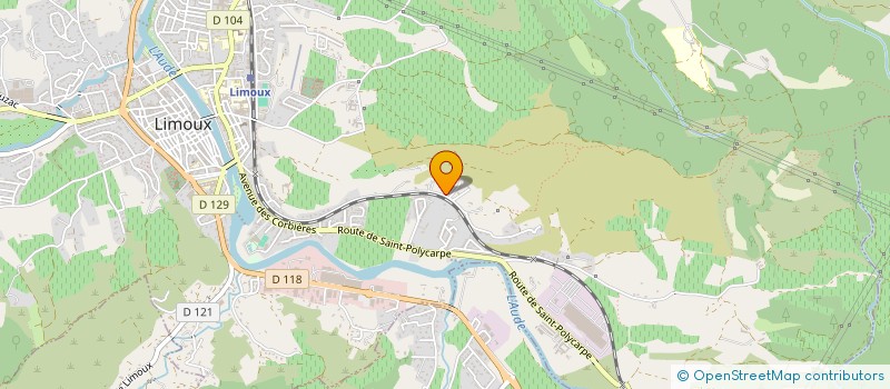 localisation de l'entreprise MADAME MIEKE ANTHUENIS à LIMOUX