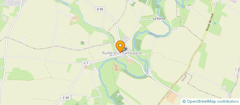 localisation de l'entreprise MADAME MIEL BARRE à RUILLE-EN-CHAMPAGNE