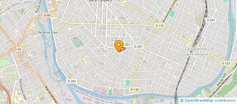 localisation de l'entreprise MADAME MIGUEL LEMAIRE  SAINT-MAUR-DES-FOSSES