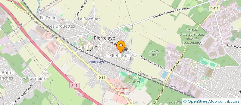 localisation de l'entreprise MADAME MIGUELLA APINSA  PIERRELAYE