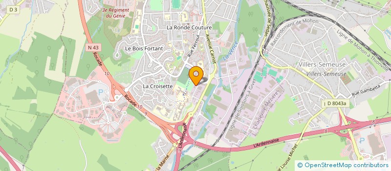 localisation de l'entreprise MADAME MIHAELA APETREI à CHARLEVILLE-MEZIERES