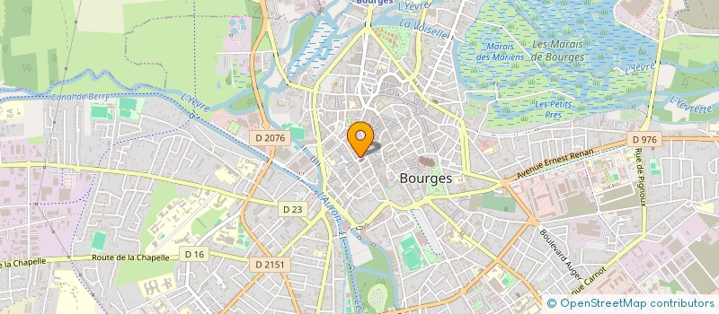 localisation de l'entreprise MADAME MIHAELA BARBIERI  BOURGES