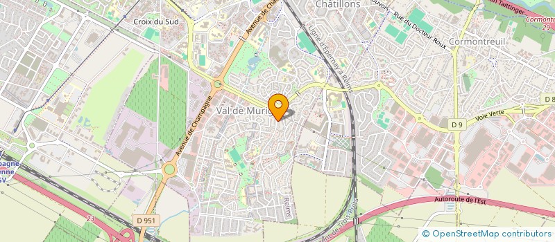 localisation de l'entreprise MADAME MIHAELA CIOCAN à REIMS
