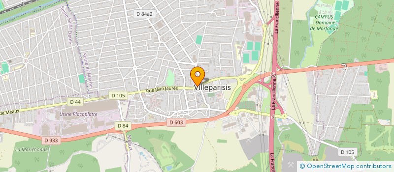 localisation de l'entreprise MADAME MIHAELA-CORINA STAICULESCU à VILLEPARISIS