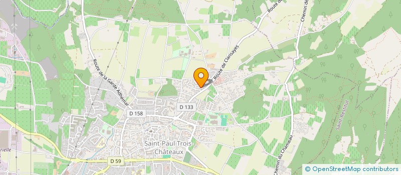 localisation de l'entreprise MADAME MIHAELA CUREA à SAINT-PAUL-TROIS-CHATEAUX