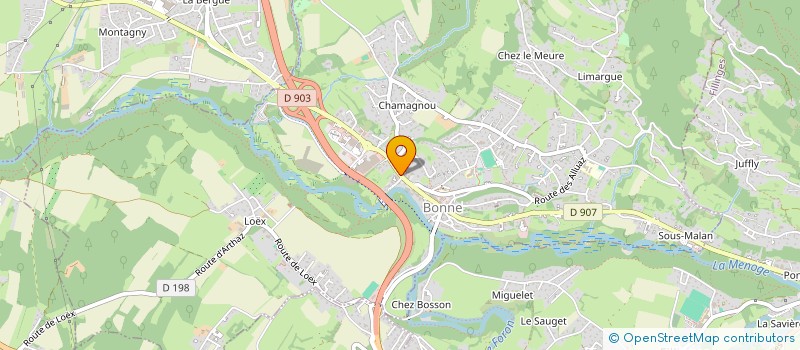 localisation de l'entreprise MADAME MIHAELA DOLHASCU  BONNE