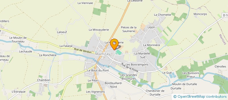 localisation de l'entreprise MADAME MIHAELA DRAGAN à MARTIZAY