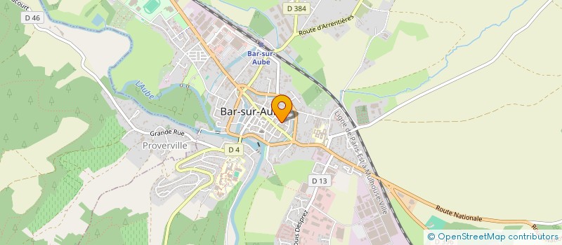 localisation de l'entreprise MADAME MIHAELA GANEA à BAR-SUR-AUBE