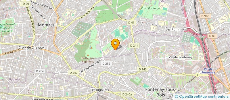 localisation de l'entreprise MADAME MIHAELA GONTA à MONTREUIL