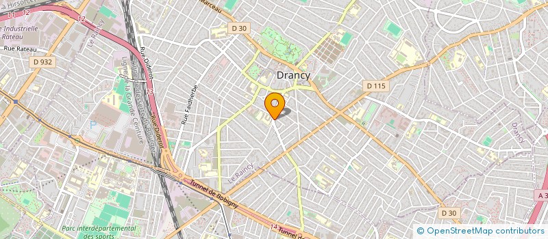 localisation de l'entreprise MADAME MIHAELA HAHULEAC à DRANCY