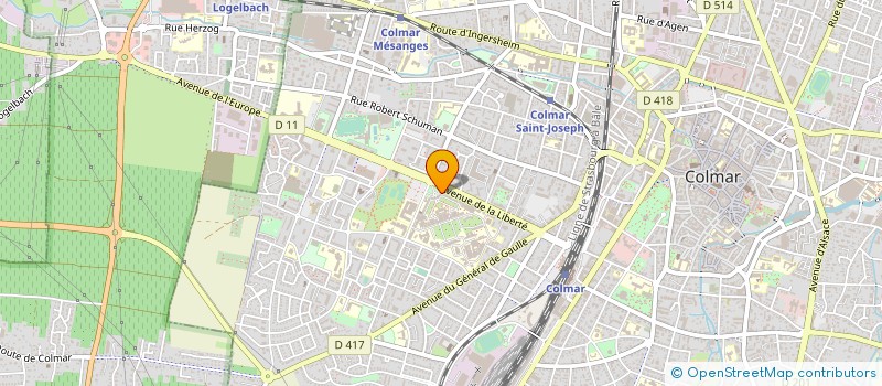 localisation de l'entreprise MADAME MIHAELA ITRATE  COLMAR